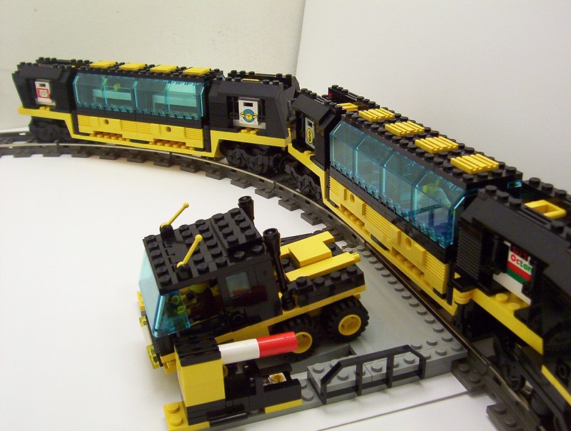 9v motor Engine Lego 9v ferrocarril Train 4559 Lok Metroliner incl 