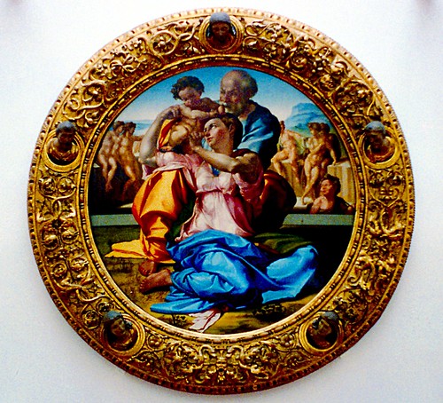 Tondo Doni, Michelangelo