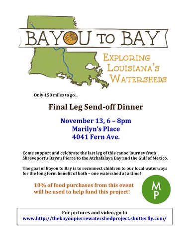 Bayou to Bay final leg Benefit by trudeau