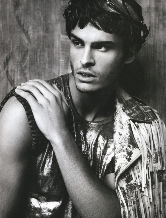 Editorial - Numéro Homme, #23 - Baptiste Giabiconi by Karl Lagerfeld