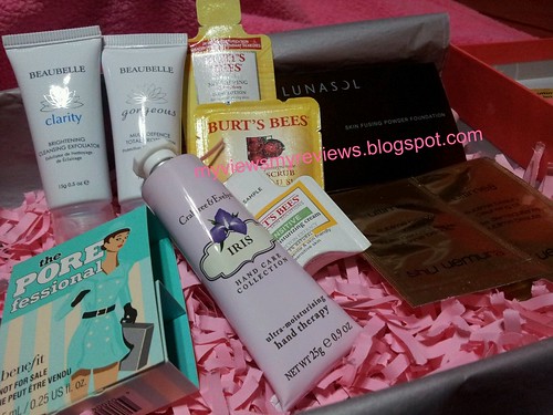 fabulous finds - products in box