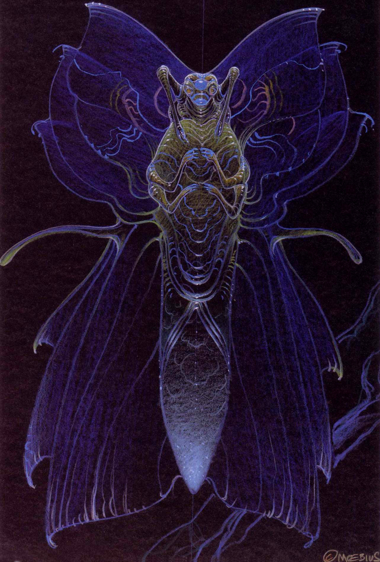 Moebius - Alien Concepts For Abyss 3