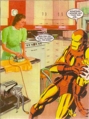 Iron Man & Iron Woman by What Would Jesus Glue?