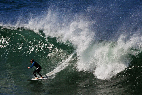 Damien Oliver surfing at Jan Juc, Torquay, Victoria, Australia IMG_3498_Torquay_Jan_Juc