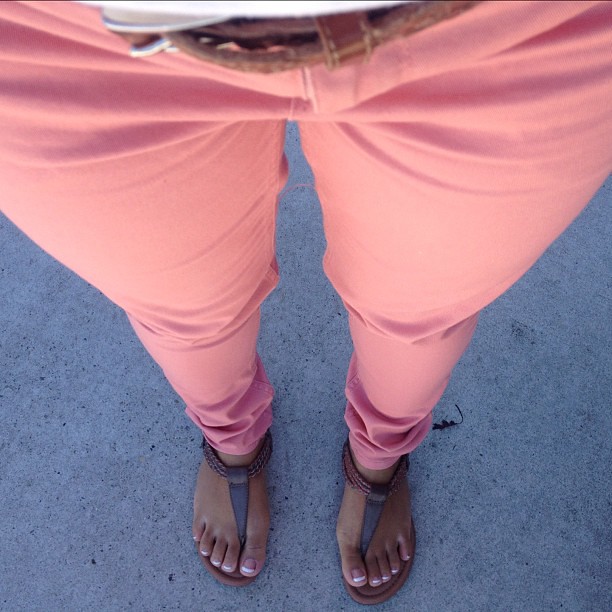 Guava pink pants!