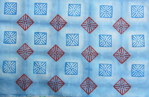 Design a Pattern with block printing by Colouricious