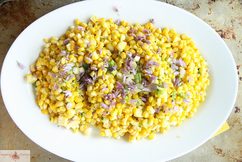 Sautéed Corn with Spicy Herb Butter