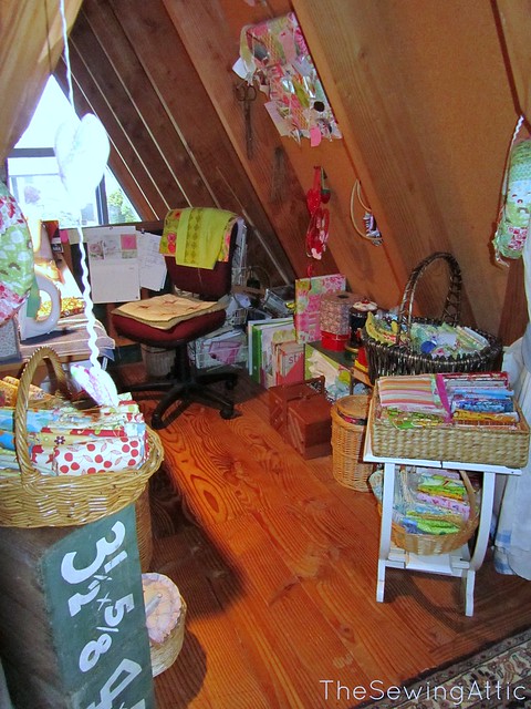 New Layout of my sewing attic