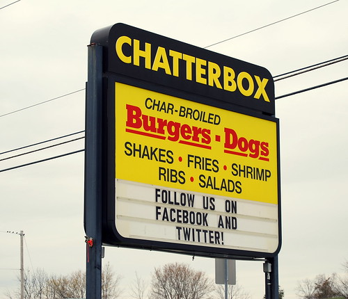 Chatterbox - signage