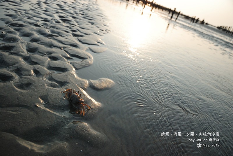 2012_0506_螃蟹，海風，夕陽，肉粽角沙灘DSC_4677