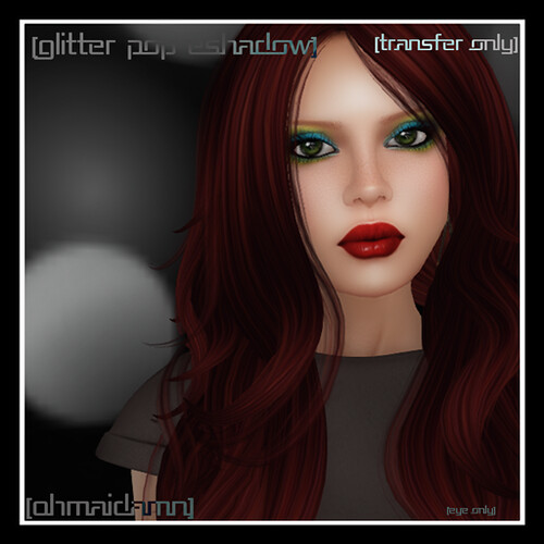 [mock] Glitter pop eShadow in Ohmaidamn by Mocksoup