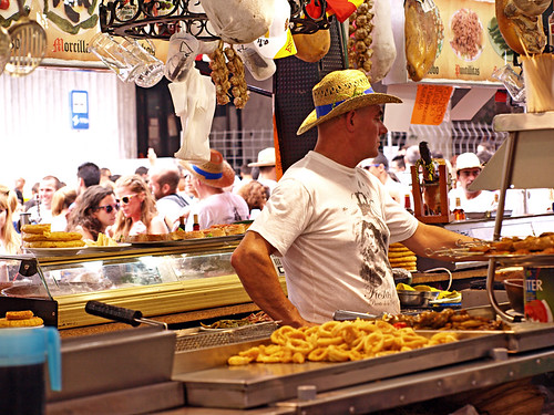 Kiosk California, July Fiestas, Puerto de la Cruz, Tenerife