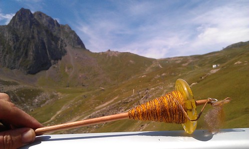 Final spindle in Pyrenees shot