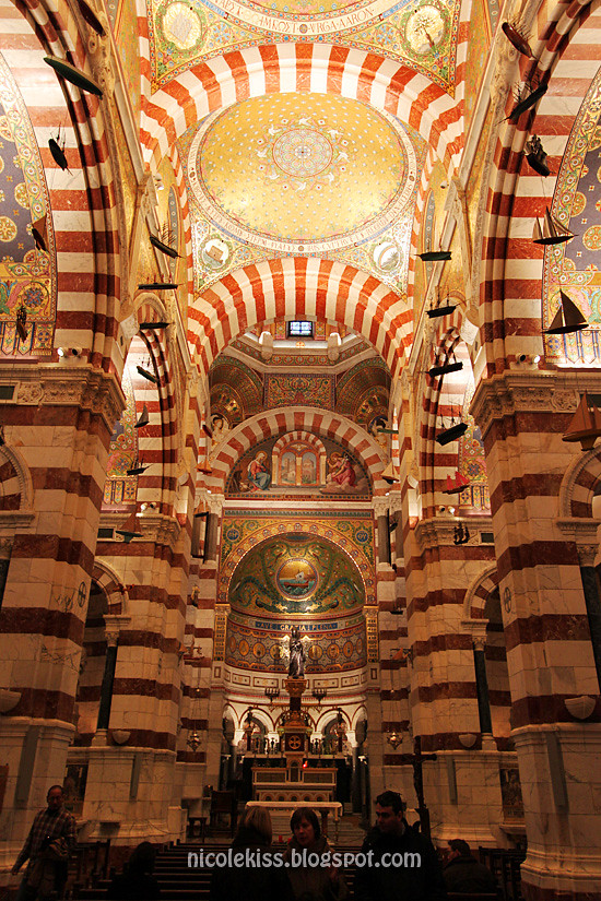 inside of Notre-Dame de la Garde