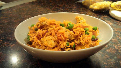 Cooking: Arroz con pollo by dharder9475