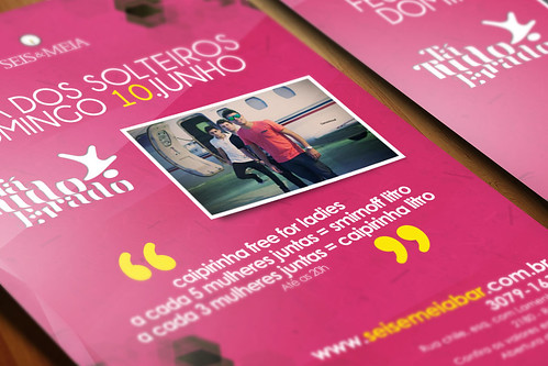 Flyer - Pagode dos Solteiros (perspectiva) by chambe.com.br
