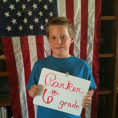 Happy 6th Grade Parker #homeschool #hsmommas