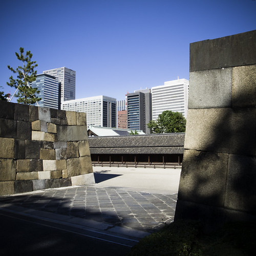 Retaining Wall, Guard House Ote Gate, Otemachi, Imperial Palace, Tokyo