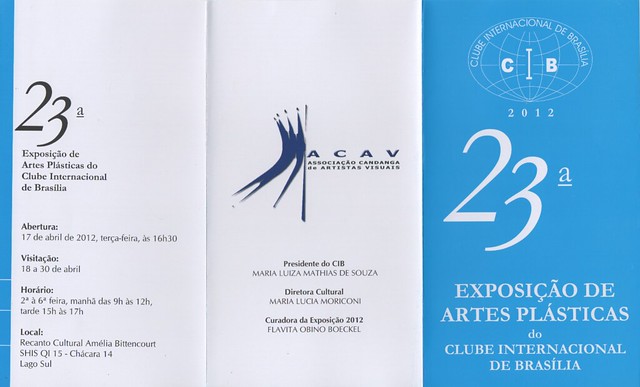 CONVITE 23ª expo CIB 2012 - folder