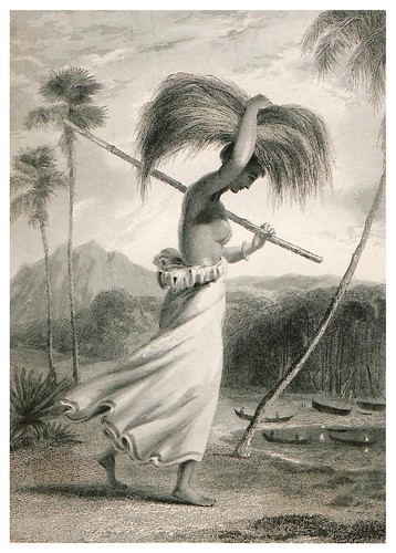 007-Una campesina de Ceilan-The oriental annual, or scenes in India 1835-1840- William Daniell-© Universitätsbibliothek Heidelberg