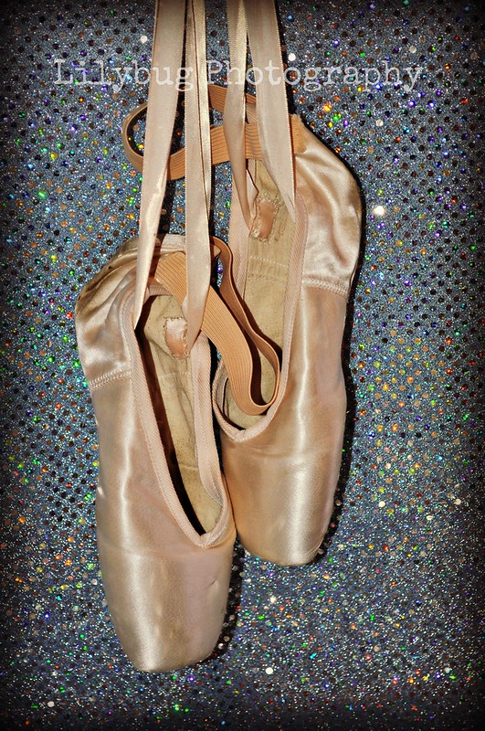 hanging pointe shoes (Color)