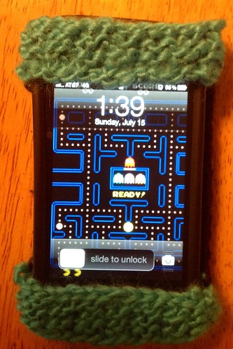 Pacman iPhone Sleeve - Front