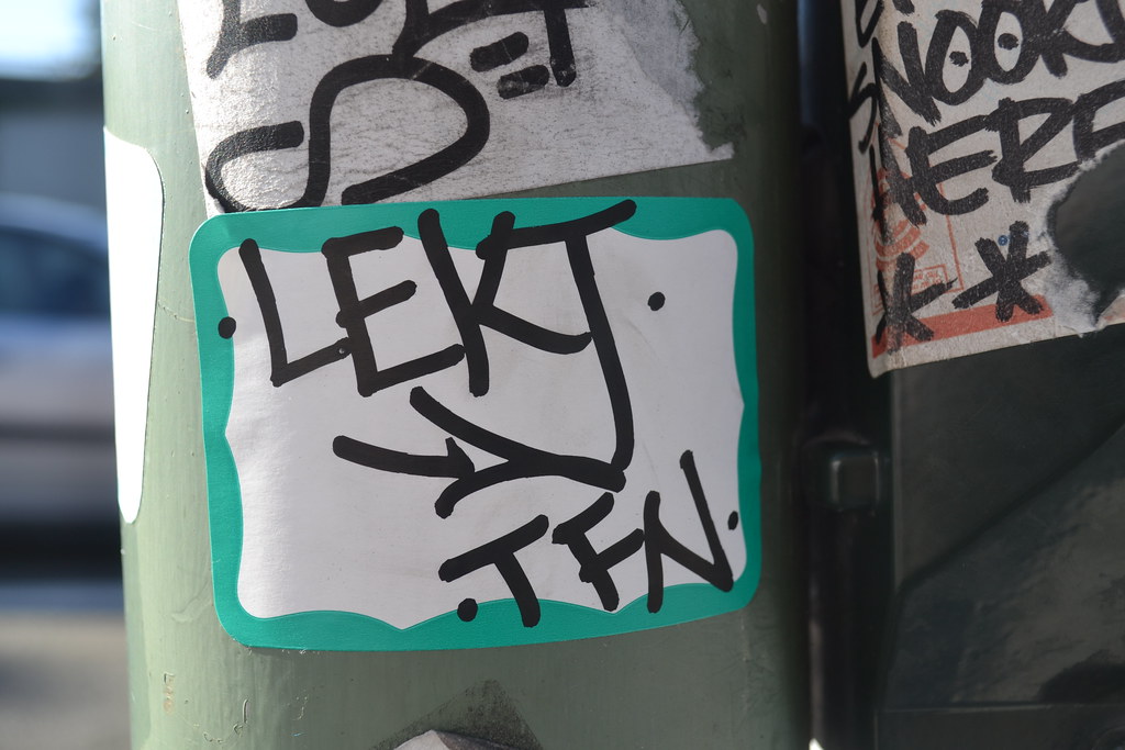 LEKT, TFN, Street Art, Graffiti, Oakland