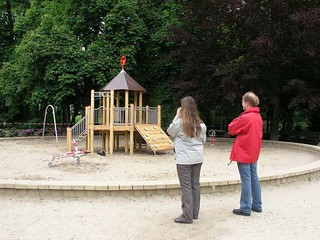 Speeltuintje in het park