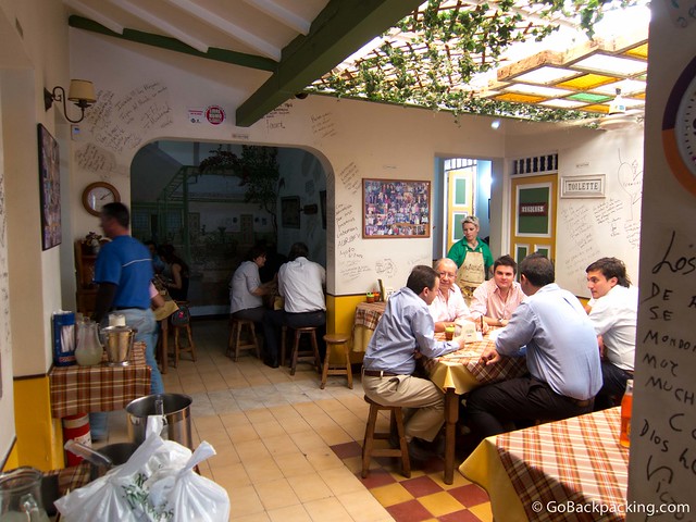 The back dining rooms at Ajiacos y Mondongos