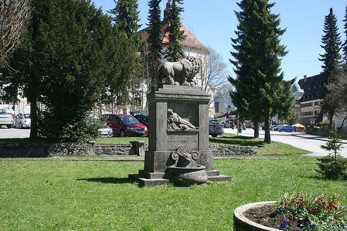 Kriegerdenkmal am Kloster Ettal
