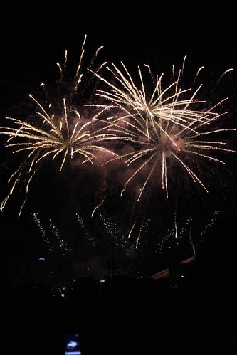 July 4th Fireworks at Seattle's Gasworks Park