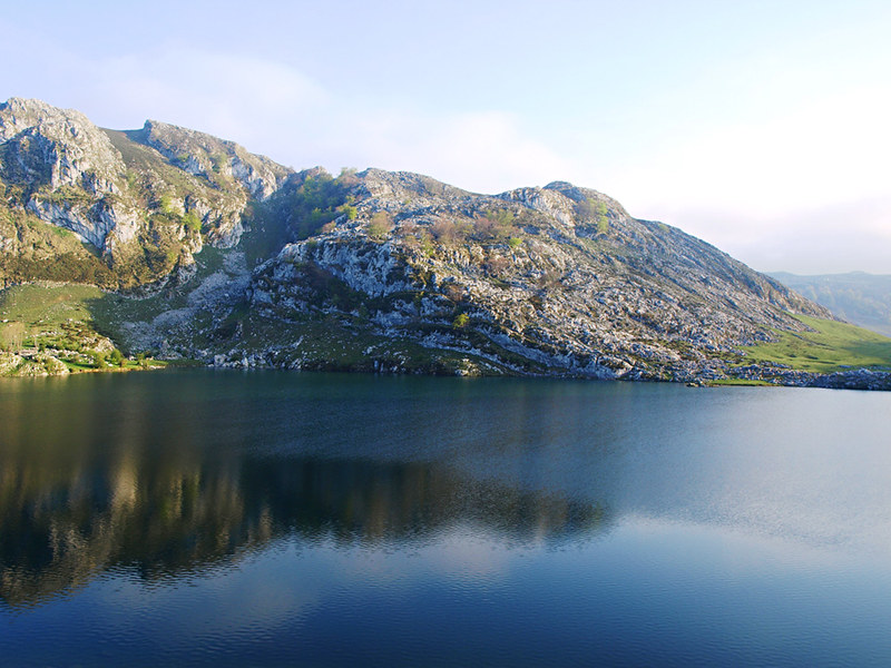 Lake in Picos de Europa, Asturias