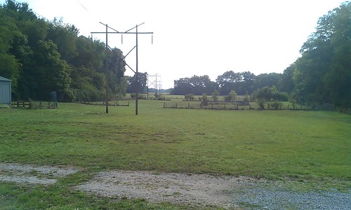 The former horse pasture