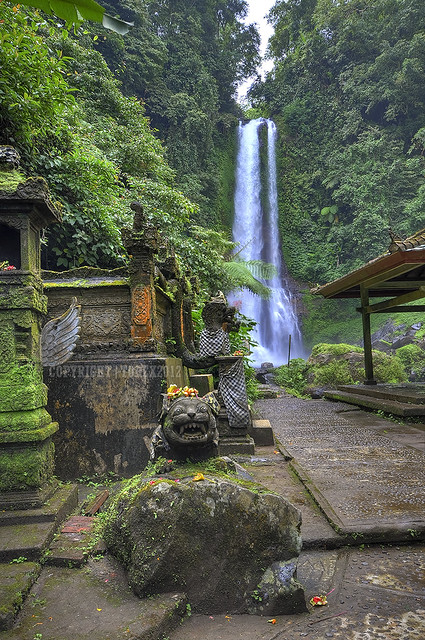 Git Git Waterfall, Bali, Indonesia.