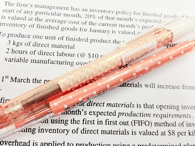 orange polka dots pen pencil typicalben