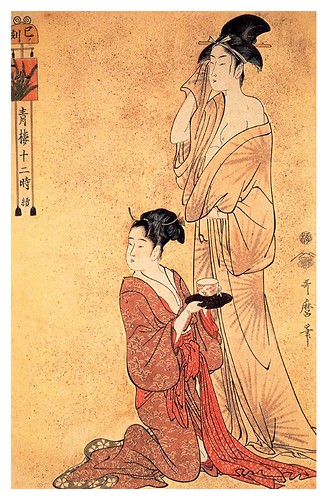 005-La hora de la serpiente 1795-Kitagawa Utamaro-Ciudad de la Pintura
