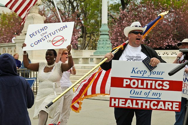 Obamacare protesters 