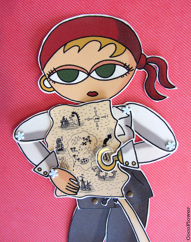 Pirate Paper doll