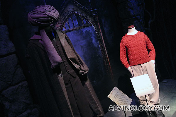 Lord Voldemort and young Harry's costume