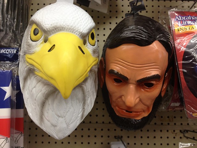 Fourth of July & Summer Products:Eagle Mask & Lincoln Mask