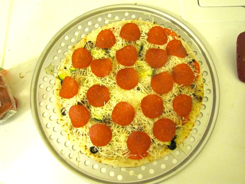 homemade pizza