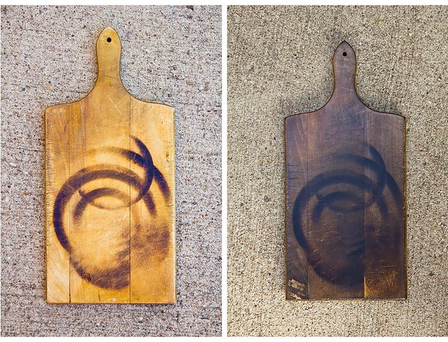 Before & After: Refinished Cutting Board