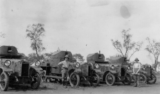 24. British Armoured Cars in East Africa in 1916