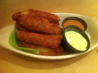 Fried Pickles at Tanner Jacks Restaurant in Arroyo Grande