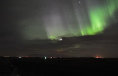 Aurora Borealis Near Calgary