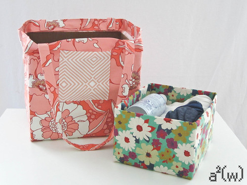 asquaredw pattern: Any Size Box-Bottom Bags