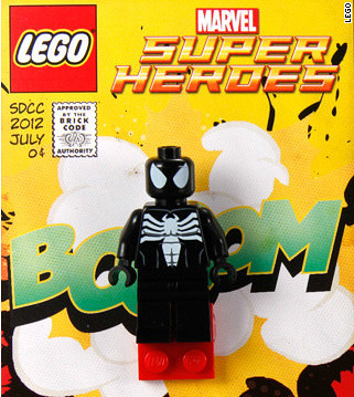 SDCC 2012 Exclusive Black Suit Spider-man