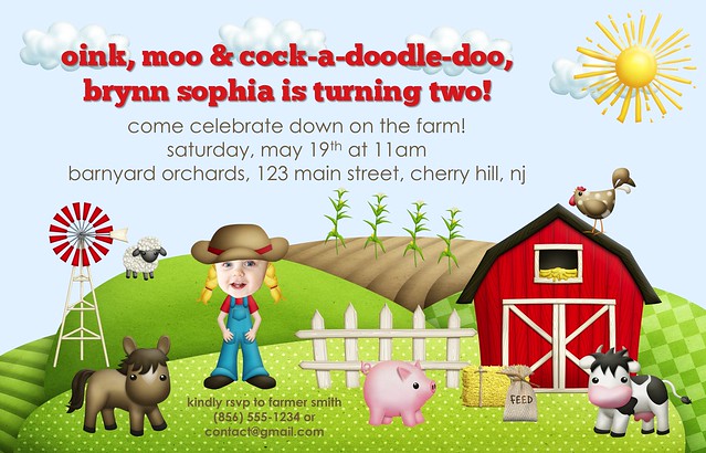 Brynn's Farm Invite2 Blog