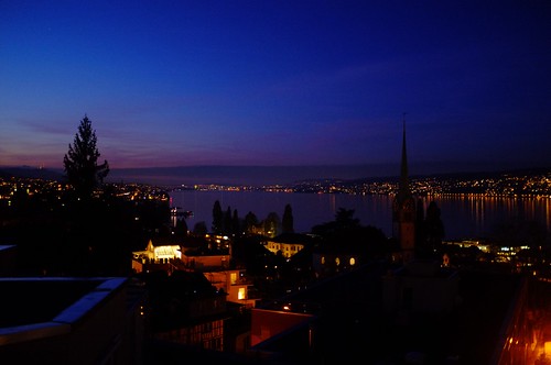 Swiss, Horgen twilight time by y.yuya
