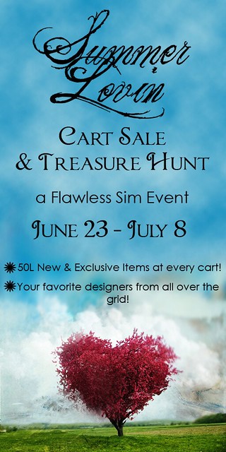 Flawless Summer Lovin' Cart Sale_Treasure Hunt 2012 POSTER